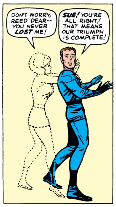 The Invisible Woman and Mr. Fantastic
